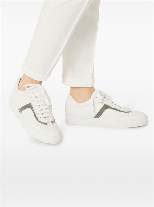 Leather sneakers BRUNELLO CUCINELLI | MZGSG2907C7592